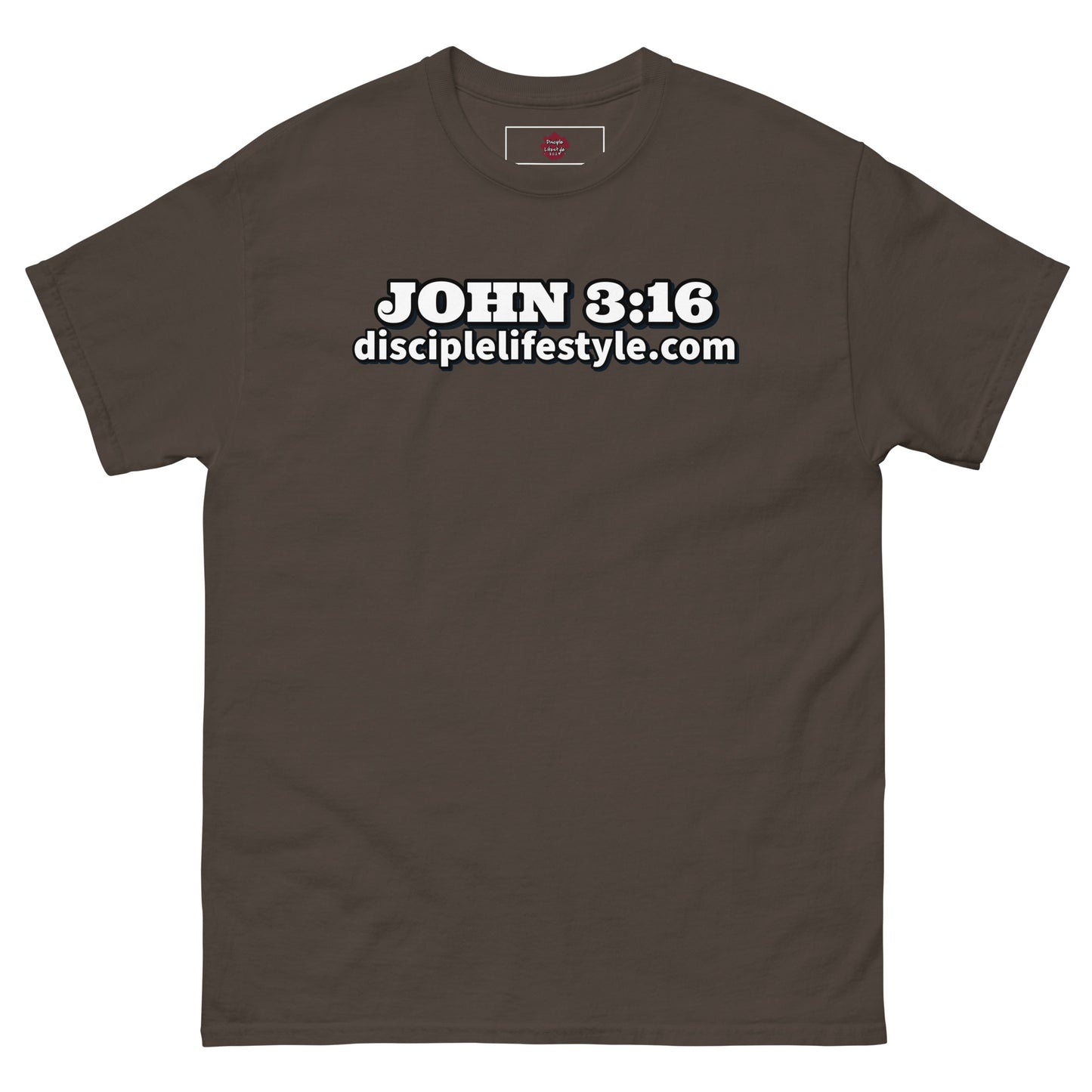Dark Slate Gray John 3:16 Men's Classic Tee