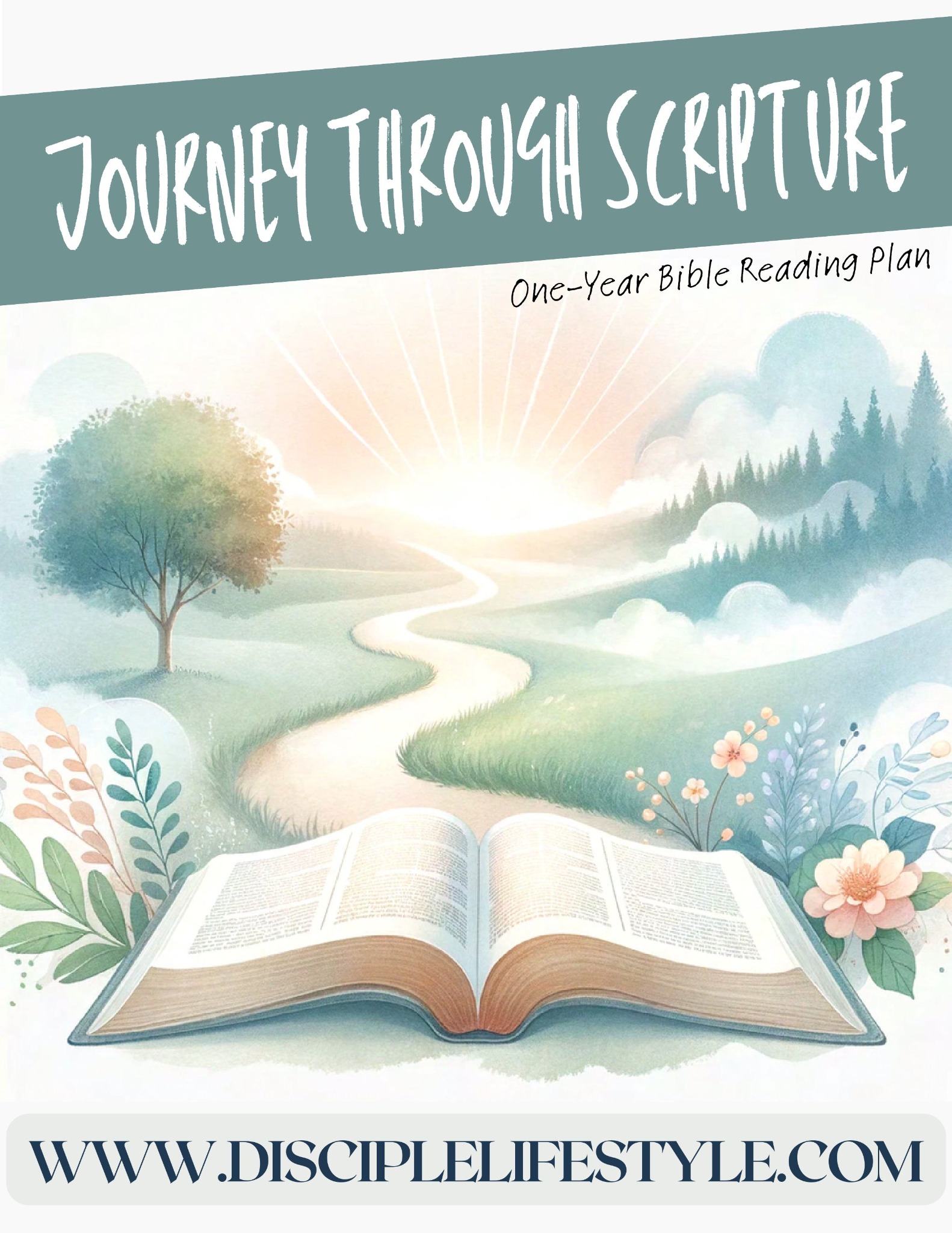 Journey Through Scripture one-year Bible reading plan cover